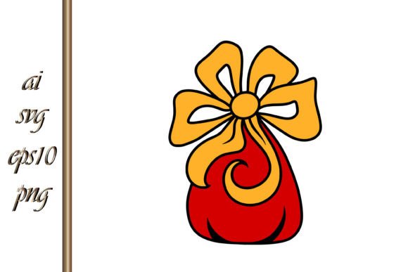 A Cartoon Gift Box for Your Graphics and Illustrations