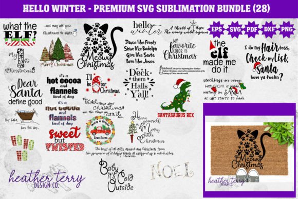 A Cozy Winter Graphics Bundle for Holiday Branding