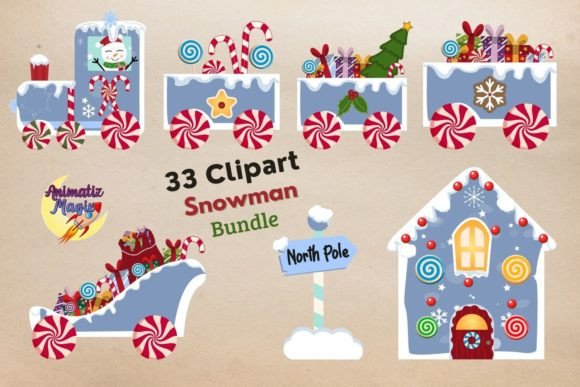 A Playful Graphic Asset for Seasonal Branding and Packaging