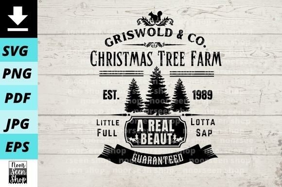Beyond Clipart: Griswold and Co Christmas Tree Farm Graphics