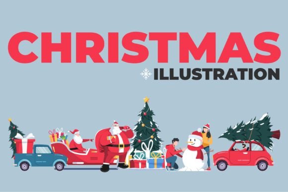 Christmas Illustration Vol 1: A Seller’s Review of a Graphic Asset
