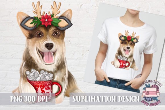 Corgi Christmas DOG Sublimation: A Designer's Hands-On Review