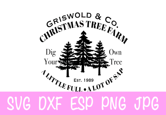 Griswold Christmas Tree Farm Graphics for Festive Illustrations