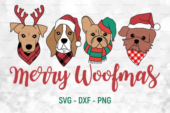 Merry Woofmas: A Playful Graphic for Holiday Content