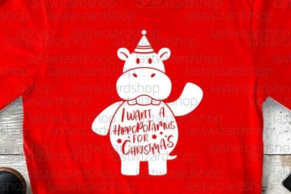 Reviewing the Hippo Christmas Illustration for Branding Use